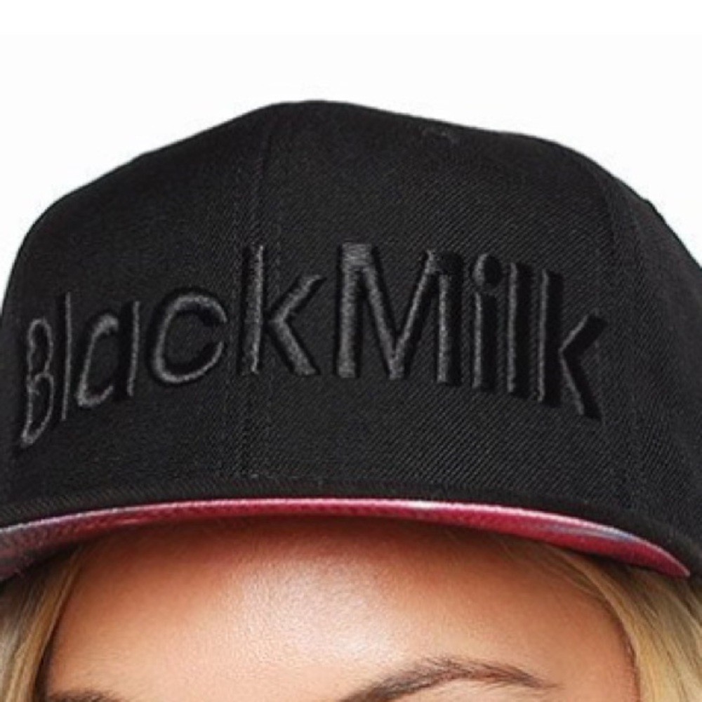 Blackmilk Black and Red Cap